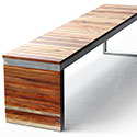 Obbligato Flat timber bench