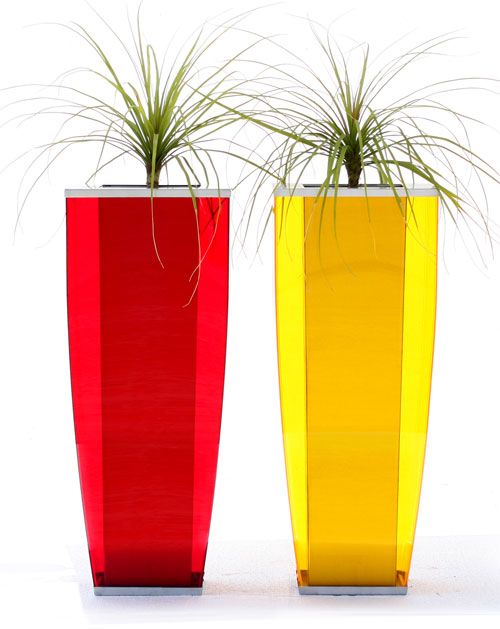 Obbligato perspex planters