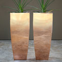 Copper planters