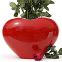 Obbligato Heart Planters and vases