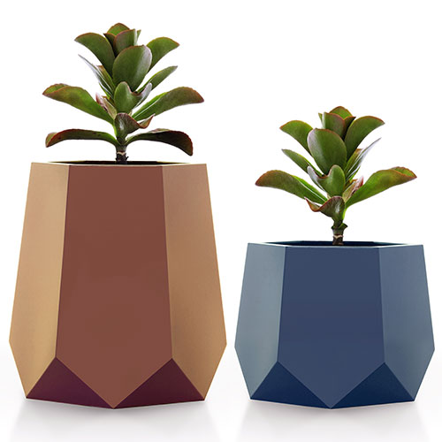 Hex planters