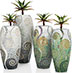 F range fibreglass mosaic planter