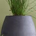 Fibreglass round planter F1500