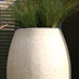 Fibreglass round planter F1500