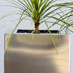 Stainless steel A Range plant pots