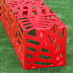 Obbligato Organic bench powder coated red