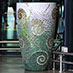 King Shaka International Airport mosaic planters