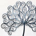 Stainless steel decorative wall tree