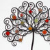 Stainless steel decorative wall tree