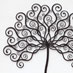 Stainless steel decorative wall tree