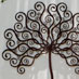 Stainless steel decorative wall tree