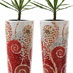 Obbligato Round mosaic planters