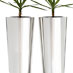 Obbligato Stainless steel round planters