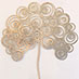 Stainless steel decorative wall tree