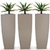 Stainless steel A Range planters