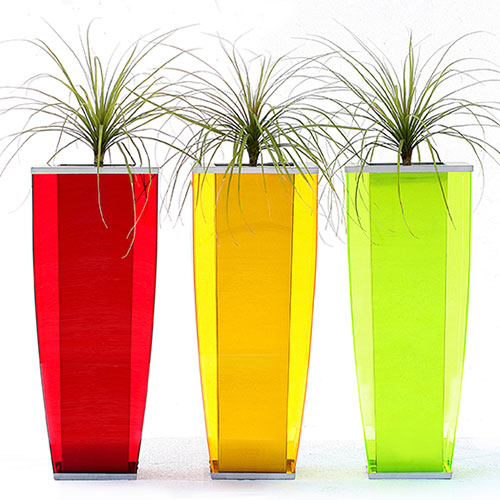 Perspex planters - A Range