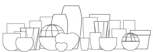 Obbligato fibreglass planters