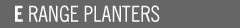 E Range planters